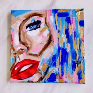 Abstract soulful painting